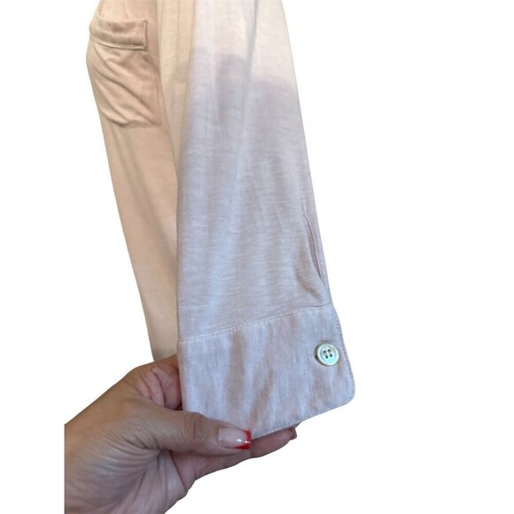 UGG Pink Button-Up Pajama Top - Picture 4 of 16